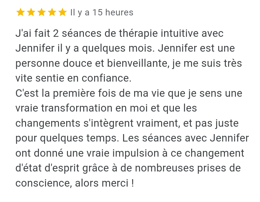 temoignages 2 - Th&eacute;rapie Intuitive